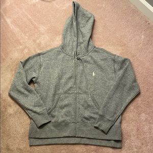 Polo zip up jacket